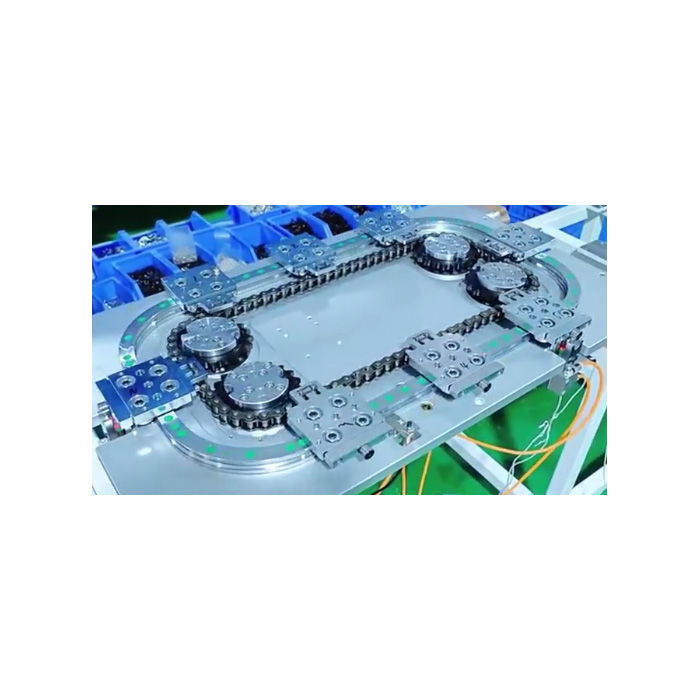 Rectangular circular guide rail