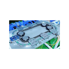 Rectangular circular guide rail