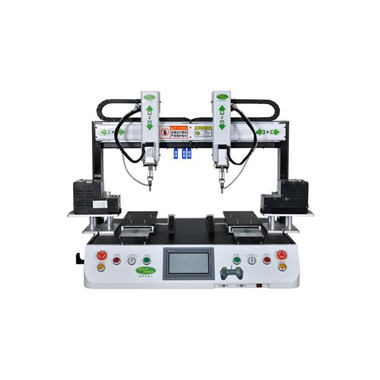 Small double head screw locking machine
